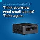 Intel Nuc 7 Essential Mini Pc-Boxnuc7Cjysamn with Windows 11 Celeron 4005,4Gb Ddr4 Ram /64Gb Emmc, Black