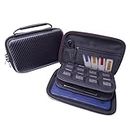 VSEER Carrying Case for New Nintendo 3DS XL / New 2DS XL, Hard Protective Shell Travel Case for Nintendo 3DS/3DS XL/New 3DS/New 3DS XL- (Black)