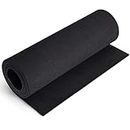 MEARCOOH Black Foam Sheets Roll, Premium Cosplay Large EVA Foam Sheet 13.9 inches x 59 inches ,5mm Thick, Density 89kg/m3for Cosplay Costume, Crafts, DIY Projects