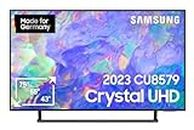 Samsung Crystal CU8579 Fernseher 43 Zoll, Dynamic Crystal Color, AirSlim Design, Crystal Prozessor 4K, Smart TV, GU43CU8579UXZG, Deutsches Modell [2023]