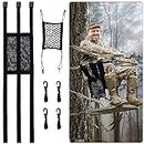 Sozize Universal Tree Seat Stand Replacement 16 X12” Adjustable Tree Mesh Stand Seat Climbing Tree Seat Stand Tree Seat Stand Cushion Tree Seat Stand Net with a Mesh Pocket for All Tree Ladder Stands