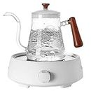 FAMYNGL Pot de café Tasse à café Tea Machine à thé Pot De Brewing Appliance Électroménager Chauffage électrique Poêle à thé Cuisinière à Induction multifonctionnelle de chaudière