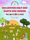 Die lustige Welt der Babys und Kinder - Malbuch für Kinder: Das beste Werkzeug, um die Kreativität der Kinder zu entfesseln