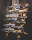 Wooden Stand display Knives Japanese rack block katana stand FREE SHIPPING