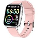 Smart Watch, Fitness Tracker 1.69" Touch Screen Fitness Watch with Heart Rate Sleep Monitor, Step Counter Smart Watch for Women Men Activity Trackers IP68 Waterproof Smartwatch for iOS Android
