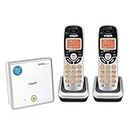 VTech Simple Cordless Bundle - NBN Ready Phone System - 2 handsets - Black