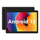Tablet 10 inch Android Tablet, Android 10 Tablet Quad-Core Processor 32GB Storage Tablet Computer, 2GB RAM, 8MP Camera, IPS Touch Screen, 6000mAh Long Battery Life,Black