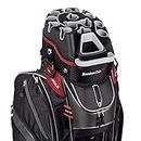 Founders Club Premium Cart Bag with 14 Way Organizer Divider Top (Charcoal Gray)