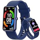 Shepatio Smartwatch, orologio fitness da uomo e donna fai da te da touch screen per iOS, Android con monitor del sonno, SpO2, IP68 impermeabile, fitness tracker informazioni, orologio sportivo