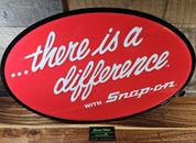 NEW SNAP ON TOOLS METAL SIGN “THERE IS A DIFFERENCE 24”x15” Stout Sign FREE SHIP