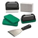 Cuisinart CCK-231 Ultimate Kit, 8-Piece Grill Cleaning, Griddle Scour and Pumice Set