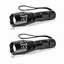 GaiGaiMall Military Grade Tactical LED Flashlight 3000 Lumen Torch with Single Mode, Zoomable, Water Resistant