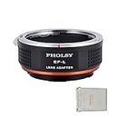 PHOLSY Lens Mount Adapter EF to L Compatible with Canon EOS EF EF-S Lens to Leica L Mount Camera Body Compatible with Leica SL2, SL2-S, CL, TL2, Lumix S5, S1, BS1H, Sigma fp, fp L