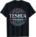 Yeshua Hamashiach Jesus the Messiah Lion Of Judah Tie Dye T-Shirt
