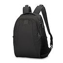 Pacsafe Metrosafe LS350 15 Liter Anti Theft Laptop Daypack / Backpack - with Padded 13' Laptop Sleeve, Adjustable Shoulder Straps, Patented Security Technology, Black