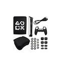 Generic Kit Ps5 : Ps5 Cooling Fan - Controller Cover - Thumbstick Grips - Dust Cover Anti Scratch - 27 Pieces