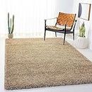 MALTA HOME FURNISHING Home Furnishing Modern Shaggy Carpets and Rugs for Hall Offices Kitchens Bedroom Living Room and Cabins for Bedroom Kids Room Floor Home Décor,Beige,3 x 5 feet