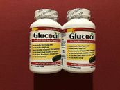 (2) New Sealed Bottles Glucocil/Total Blood Sugar Optimizer Easy Swallow Softgel