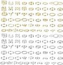 Kakonia 104Pcs Knuckle Rings Set for Women Cute Minimalist Adjustable Band Finger Rings Silver Gold Vintage Stackable Ring Midi Thumb Joint Open Rings Set for Girls
