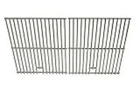 Stainless Steel Cooking Grid Replacement for Broil-Mate 8218TEXAN25, 8248TEXAN50, Kalamazoo Pedestal, Steadfast, Kenmore 122.16538900, 122.16539900, 16539, E310, Kmart 640-82960811-6, 640-82960828-6 Gas Grill Models, Set of 2
