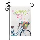 Seasonal Garden Flags Double Sided 12X18 Inch Welcome Easter Spring Holidays ...