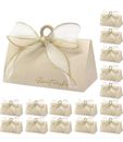 30 pcs Thank You Gift Bag Packaging Candy Wedding Gift Box Cookie Wrap Sweets