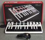 Controlador de almohadilla de teclado Akai MPK Mini Midi edición profesional de especificaciones blanco 25