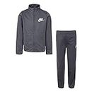 Nike Boy`s Therma Dri-Fit 2 Piece Tracksuit (Anthracite (86E130-G1A) /White, 24 Months)