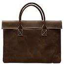 CCAFRET Maletin Portatil Leather Men Briefcase Handbag For Men Vintage Messenger Bag Laptop Bag Business Office Bag For Inch
