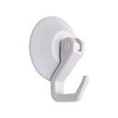 DiscountSeller Suction Hooks-Lever Type-White Plastic (Qty 4), 70mm
