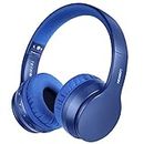 LOBKIN Bluetooth 5.3 Headphones with Built-in Microphone, Foldable Wireless Headphones Over Ear,Hi-Fi Stereo Headset with 3.5mm Jack for Online Class/Meeting/PC/Phone/Computer