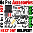 50in1 GoPro Set Kit Accessories For Head Strap Go Pro Hero 11 10 9 8 7 6 5 4
