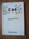 Commodore C 64 manuale utente tedesco * kt. illustrato 1984*