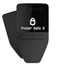 Trezor Safe 3 - Passphrase & Secure Element Protected Crypto Hardware Wallet - Buy, Store, Manage Digital Assets Simply and Safely (Cosmic Black)