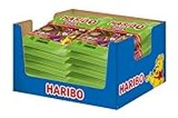 Haribo Twin Snakes Sweet & Sour Gummy Candy, 6 Fruity Flavours, No Artificial Colours - Pack of 12 Box (175g)