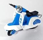MJ Ragav Die-Cast Metal Scooter | Motorcycle | Pull Back | for Kids Perfect Toy Set for Kids (Scooter) (Multicolor - Color May Vary)