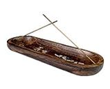 Raajsee Incense Holder,Wooden Incense Burner,Ash Catcher, Incense Tray 11x4x1.5 Inches, Best For Home Fragrance-Aesthetic Room Decor