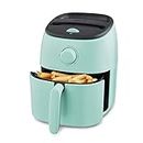 DASH Tasti-Crisp™ Electric Air Fryer Oven, 2.6 Qt., Aqua – Compact Air Fryer for Healthier Food in Minutes, Ideal for Small Spaces - Auto Shut Off, Analog, 1000-Watt
