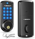 Aibocn Keyless Entry Door Lock, Smart Lock with Auto-Lock, Electronic Keypad Deadbolt Lock, Anti-Peeping Password, Easy to Install and Program, Smart Door Lock for Bedroom