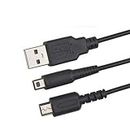 2 in 1 Charging Charger Cord Cable For Nintendo 3DS / DS Lite / DSi / Dsi LL/XL