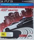 NEED FOR SPEED : Most Wanted Game for PS3 - Limited Edition (EA, 2012) Free Post