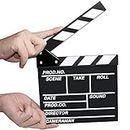 Veewon Wooden Director Action Sign Prop Film Movie Clapper Board Director's Film Slateboard,7.8"x8"/20cm x 21cm