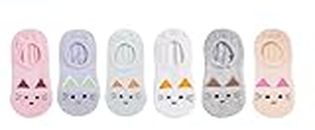 B&K No Show Socks, Low Cut Design, Perfect for Sneakers and Slip-On Shoes, Breathable Cotton, (multidesign and multi colour) (1-3 YEAR, 1)