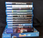 Sony PS Vita Games Lot Spiele Sammlung RARE LRG PSV Playstation LimitedRunGames