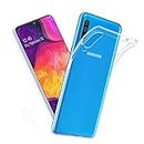 Prime Retail Back Cover for Samsung Galaxy A50 (Flexible|Silicone|Transparent)
