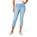 Signature by Levi Strauss & Co. Gold Label Women's Totally Shaping Pull on Capri (Also Available in Plus Size), (New) Waves for Days, 18 Plus