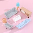 Simulation TV Counter Lamp Living Room Bedroom Home Appliance Doll House Mod`WR