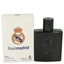 Real Madrid Black EDT Spray for Men, 3.4 Ounce
