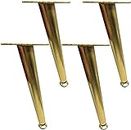 4 Pieces Metal Furniture Support Feet,Iron Sofa Legs,Cabinet Feet,DIY Replacement Bed Leg,Coffee Tables Legs,Height Adjustable 0-5mm,Adjustable Angle Protect