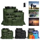 6 Pack Waterproof Dry Sacks Outdoor Ultimate Dry Bags Rafting Boating Camping CV